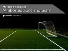 Método de análisis del mercado "Ambos equipos anotarán"